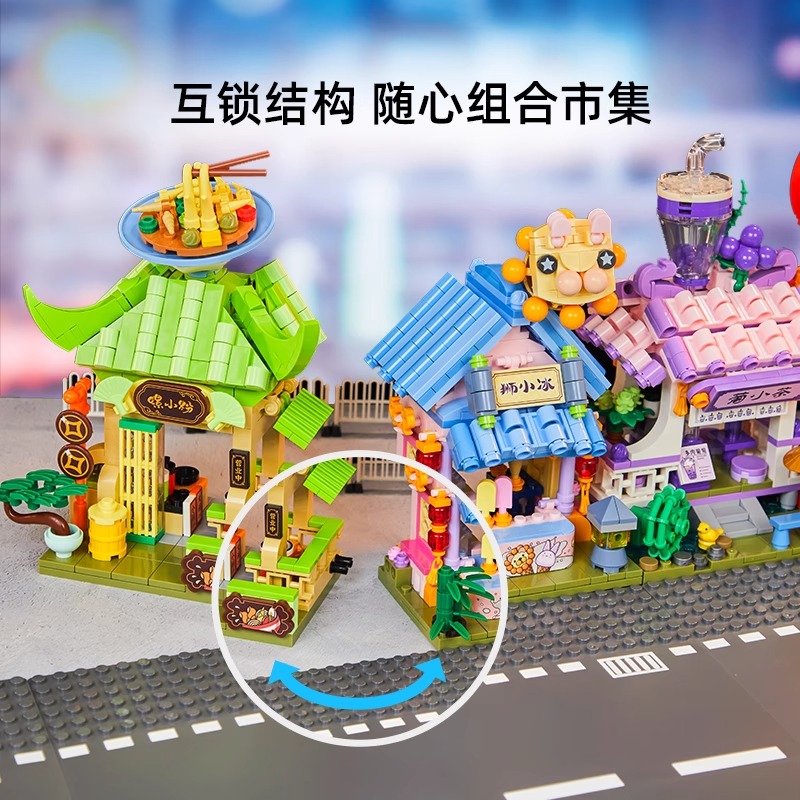 古风小街景-螺蛳粉店